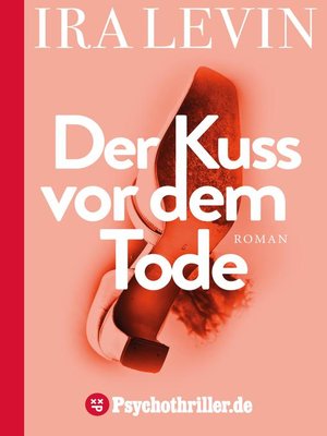cover image of Der Kuss vor dem Tode